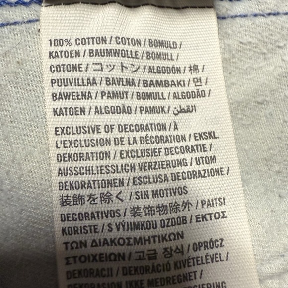 Abercrombie & Fitch Pants Mens 30x30 Blue Chinos Flat Front Cotton Twill - Picture 13 of 13